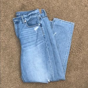 AE mom jeans
